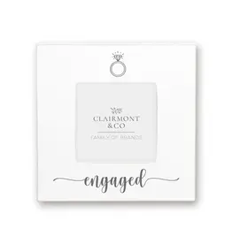 Clairmont And Co Engaged - Square Picture Frame