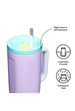 Corkcicle Cruiser - Purple Dolphin