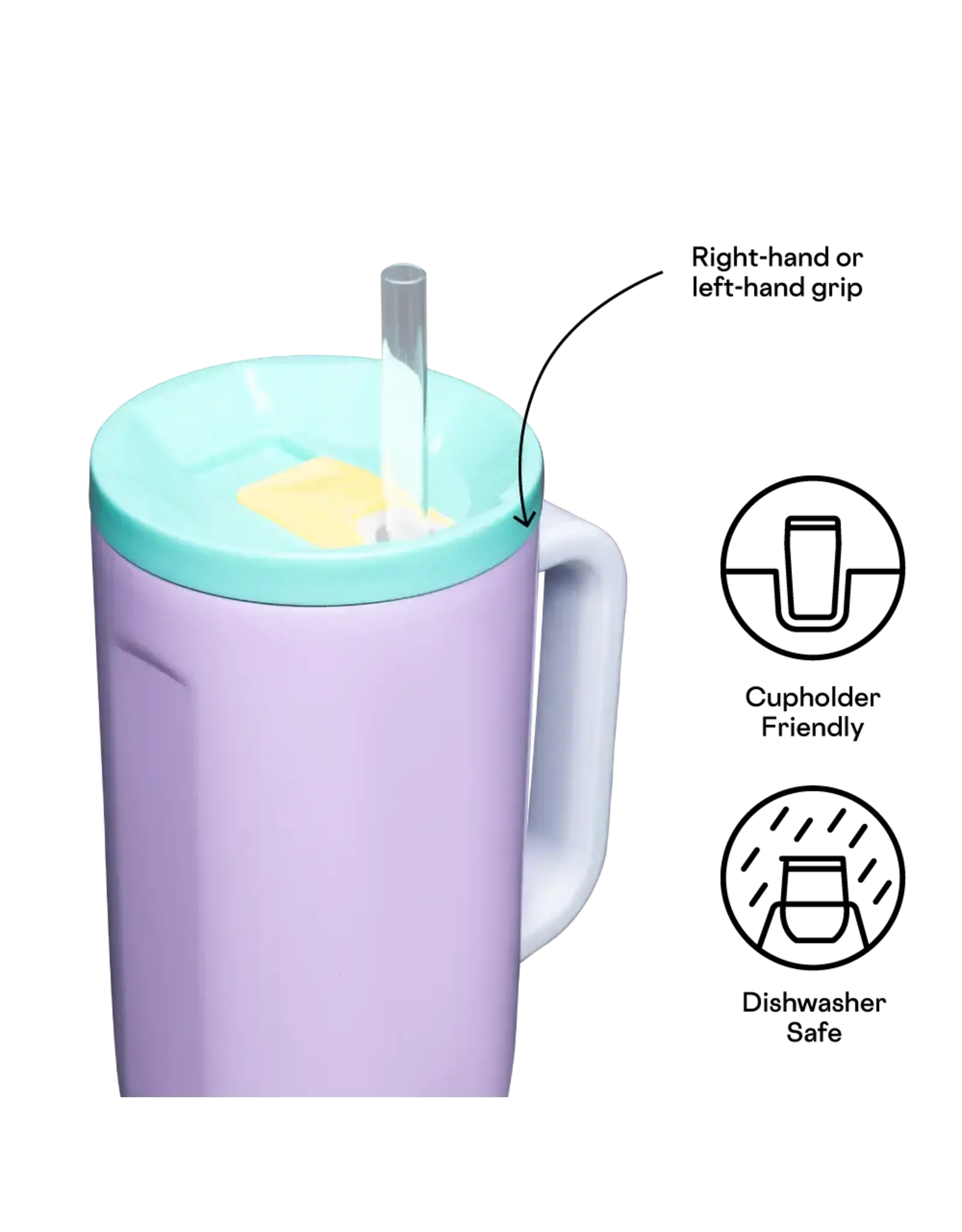 Corkcicle Cruiser - Purple Dolphin