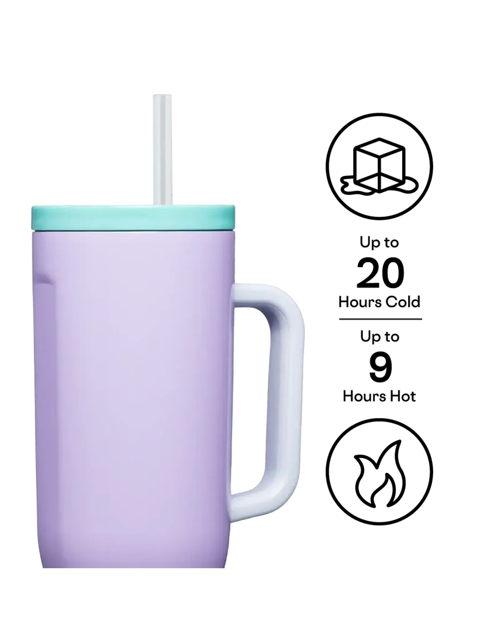 Corkcicle Cruiser - Purple Dolphin