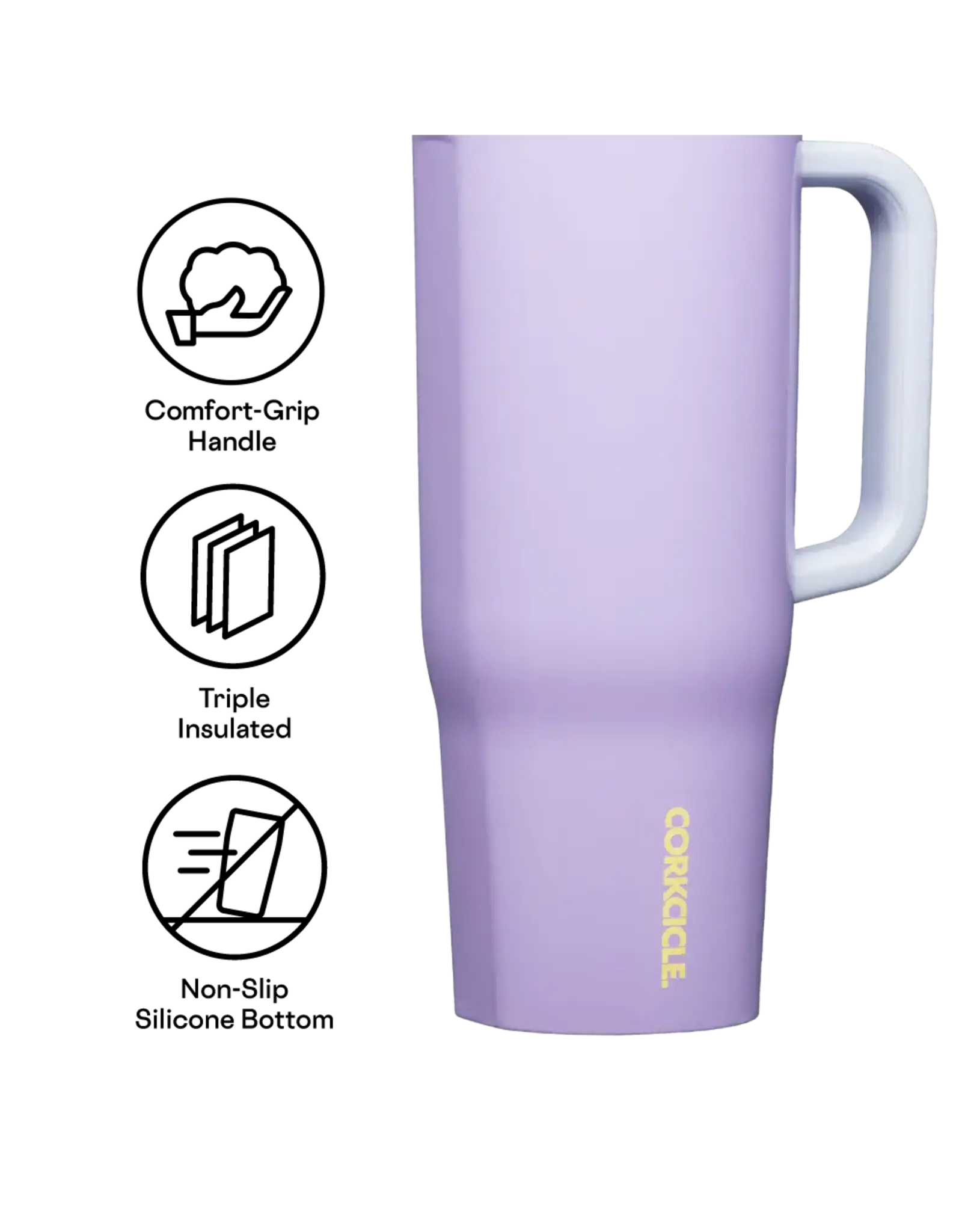Corkcicle Cruiser - Purple Dolphin