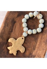 Place of Grace Designs Blessing Beads With Fleur De Lis - Grey
