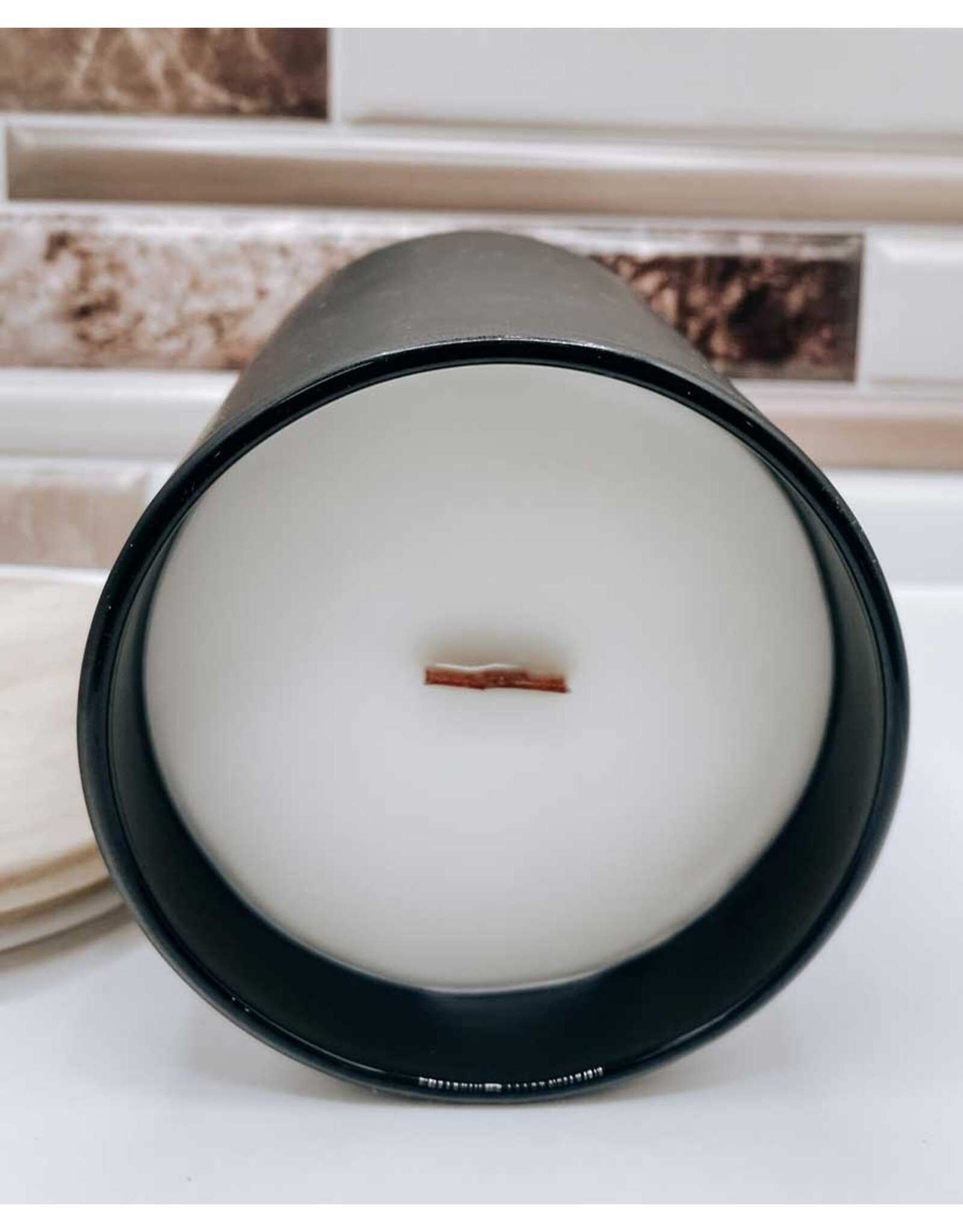 The Bee Commander Smoked Suede Soy/Beeswax Candle
