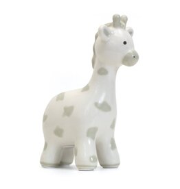 Child to Cherish Gray Spotted Giraffe - Coin Bank