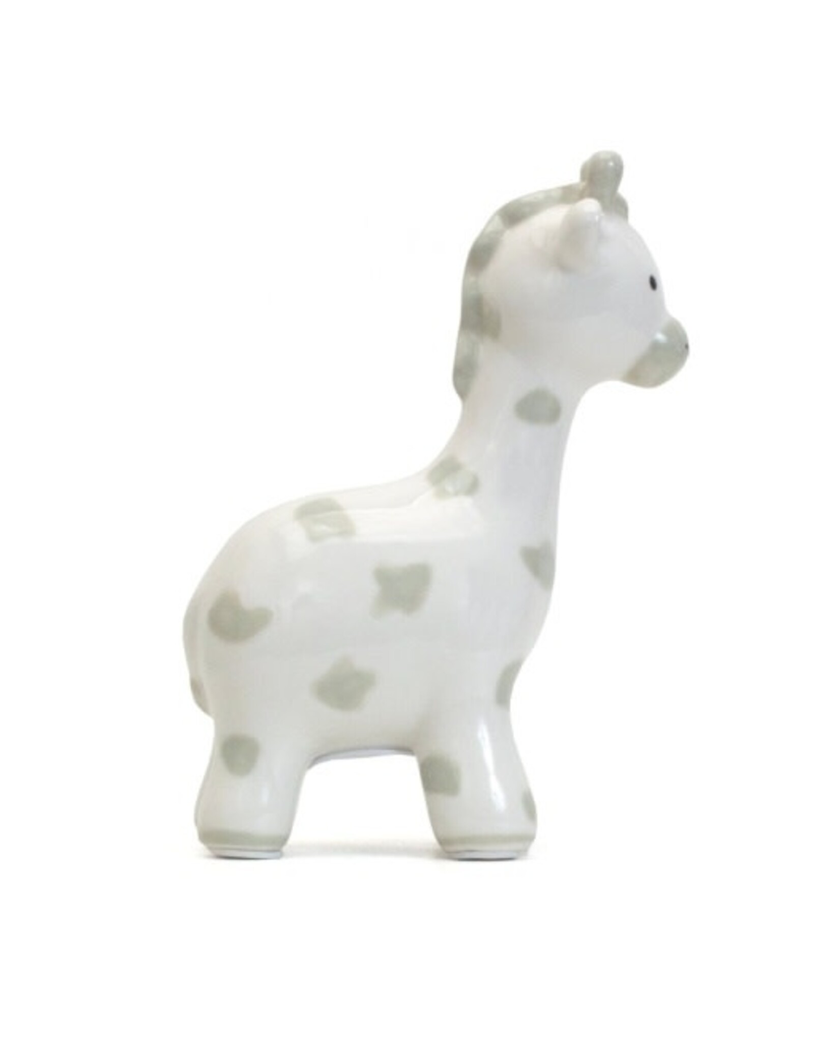 Child to Cherish Gray Spotted Giraffe - Coin Bank