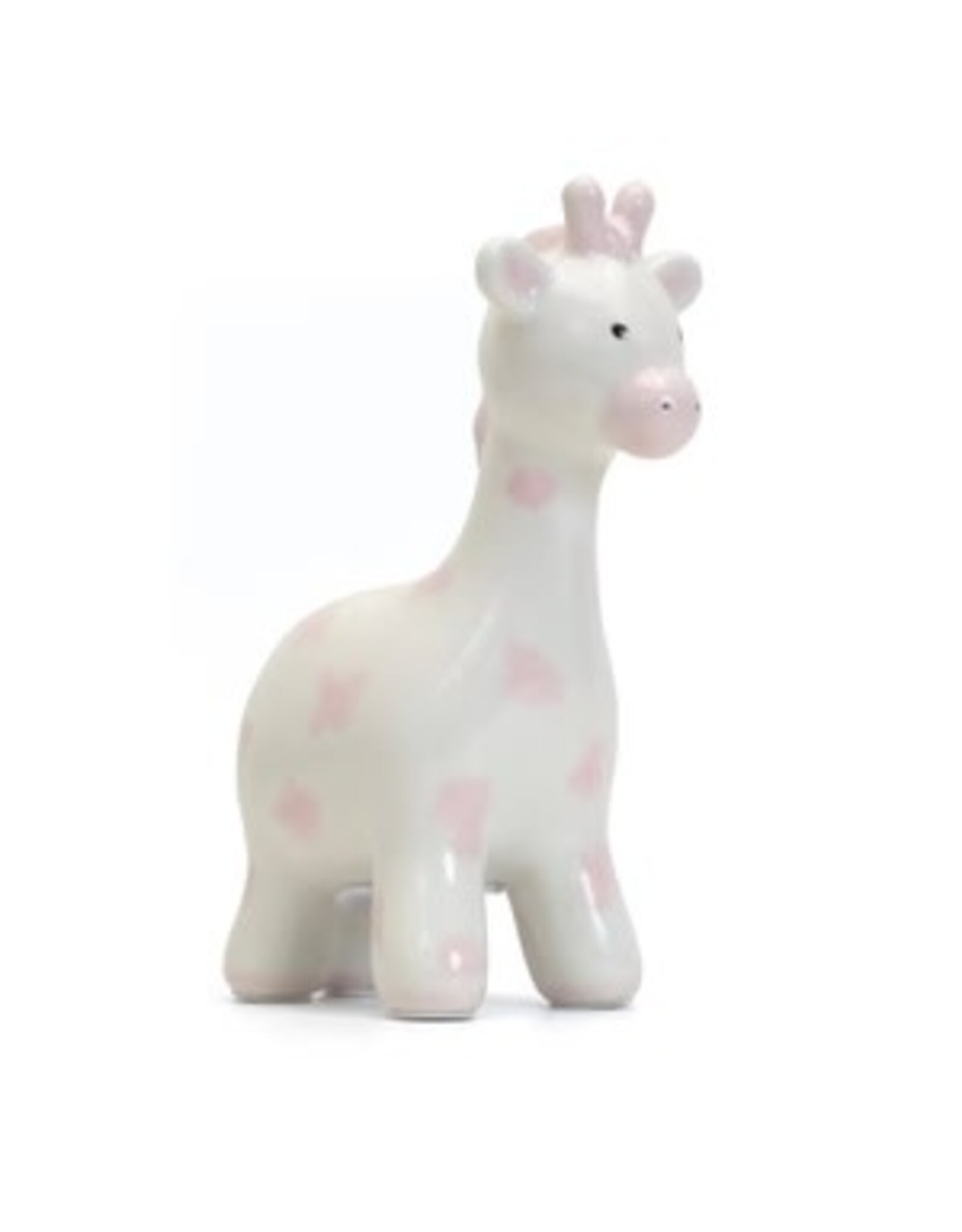 Child to Cherish Pink Spotted Giraffe - Coin Bank