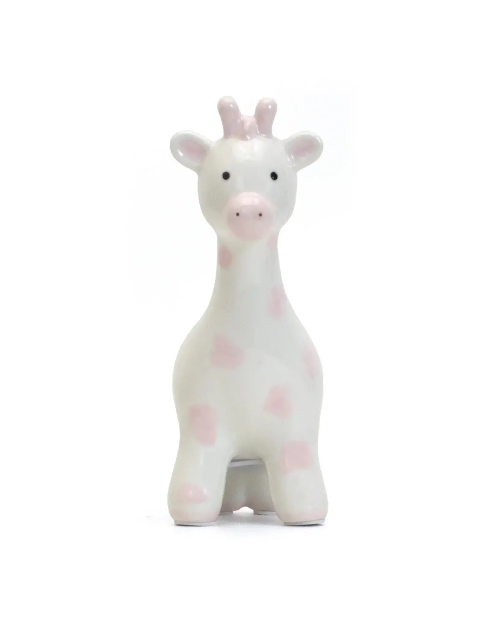Child to Cherish Pink Spotted Giraffe - Coin Bank