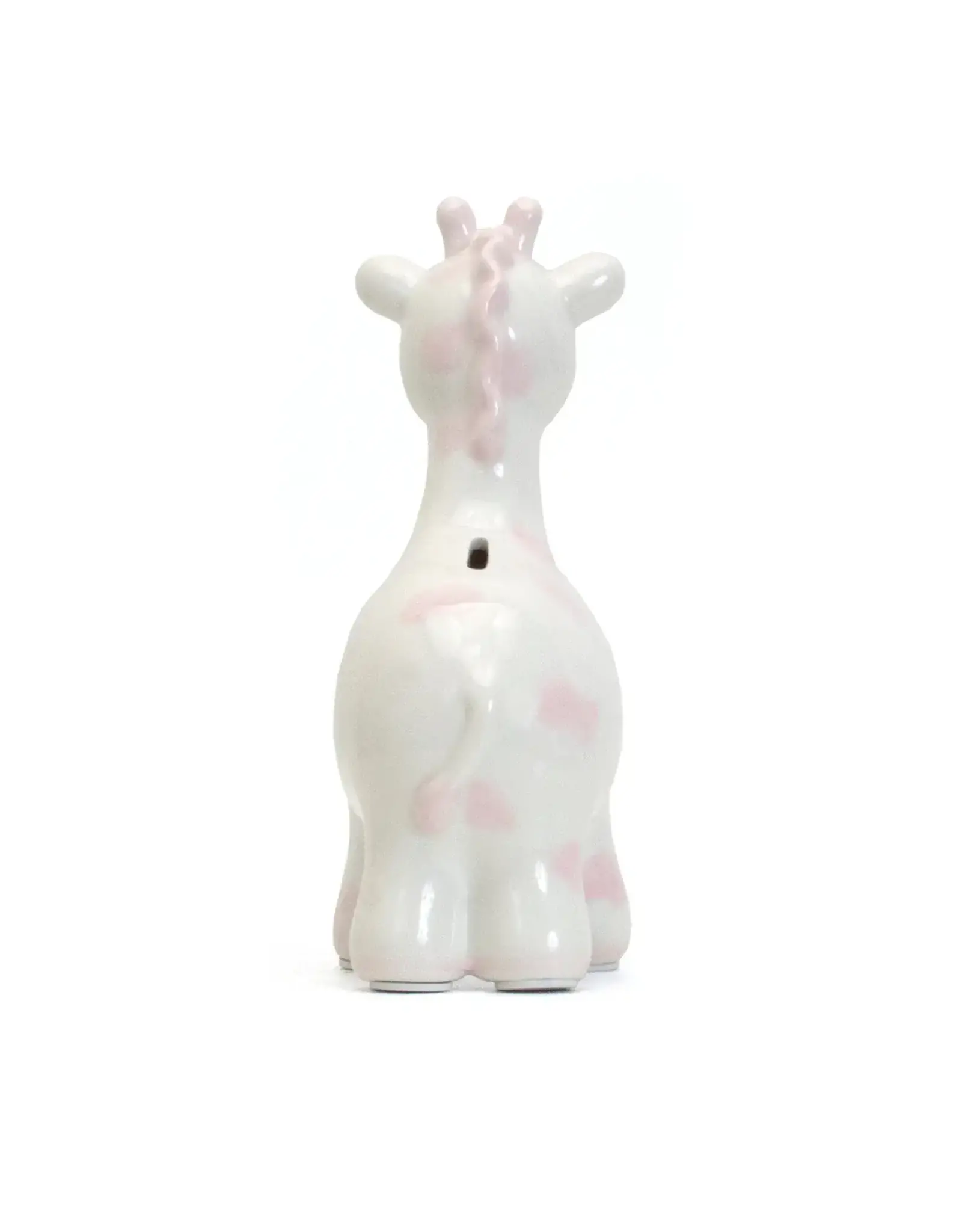 Child to Cherish Pink Spotted Giraffe - Coin Bank