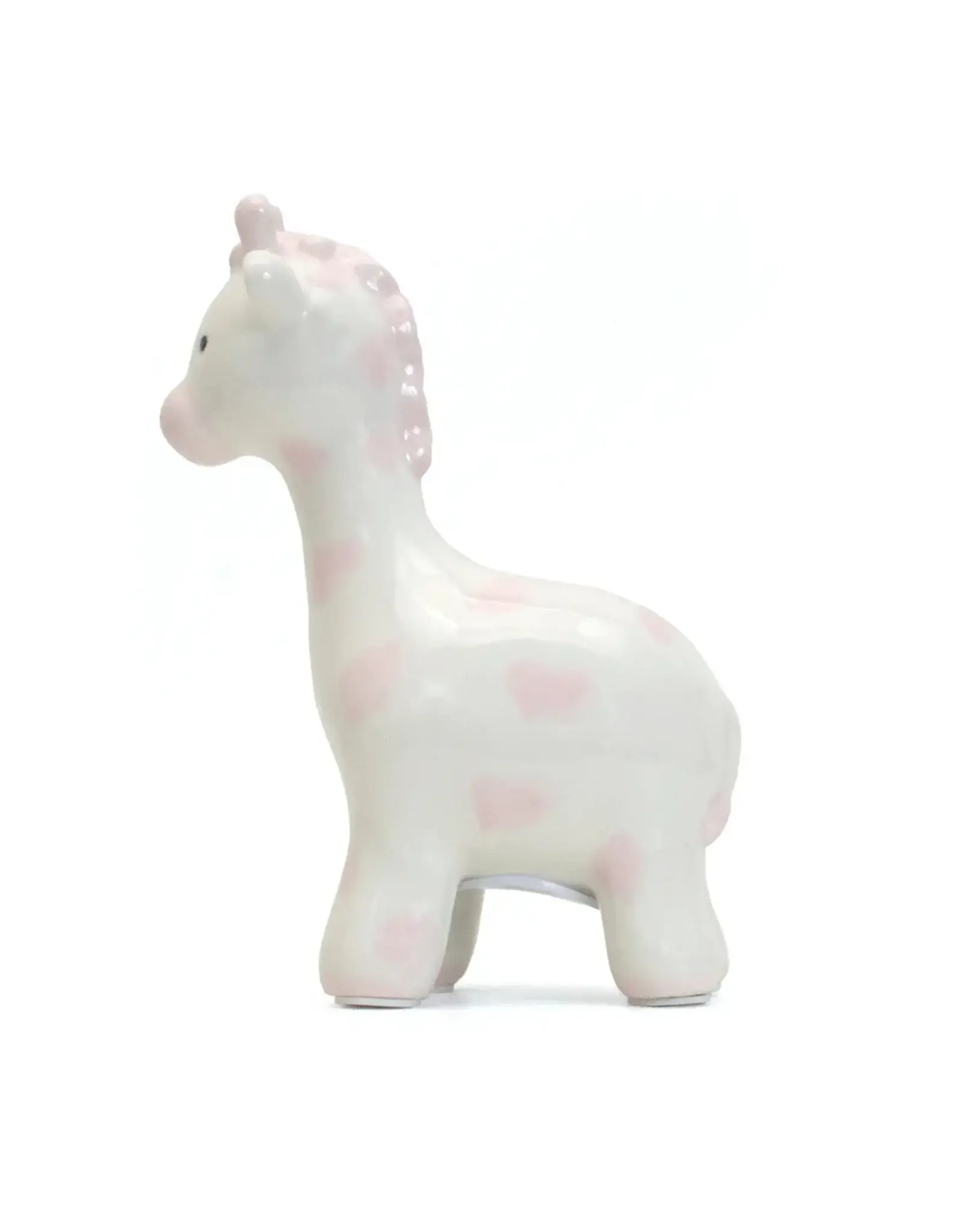 Child to Cherish Pink Spotted Giraffe - Coin Bank