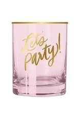 Angle/Faire Let's Party Double Old Fashioned Glass
