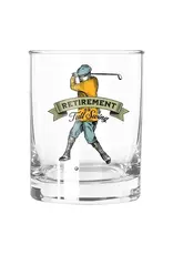 Angle/Faire Retirement in Full Swing Double Old Fashioned Glass