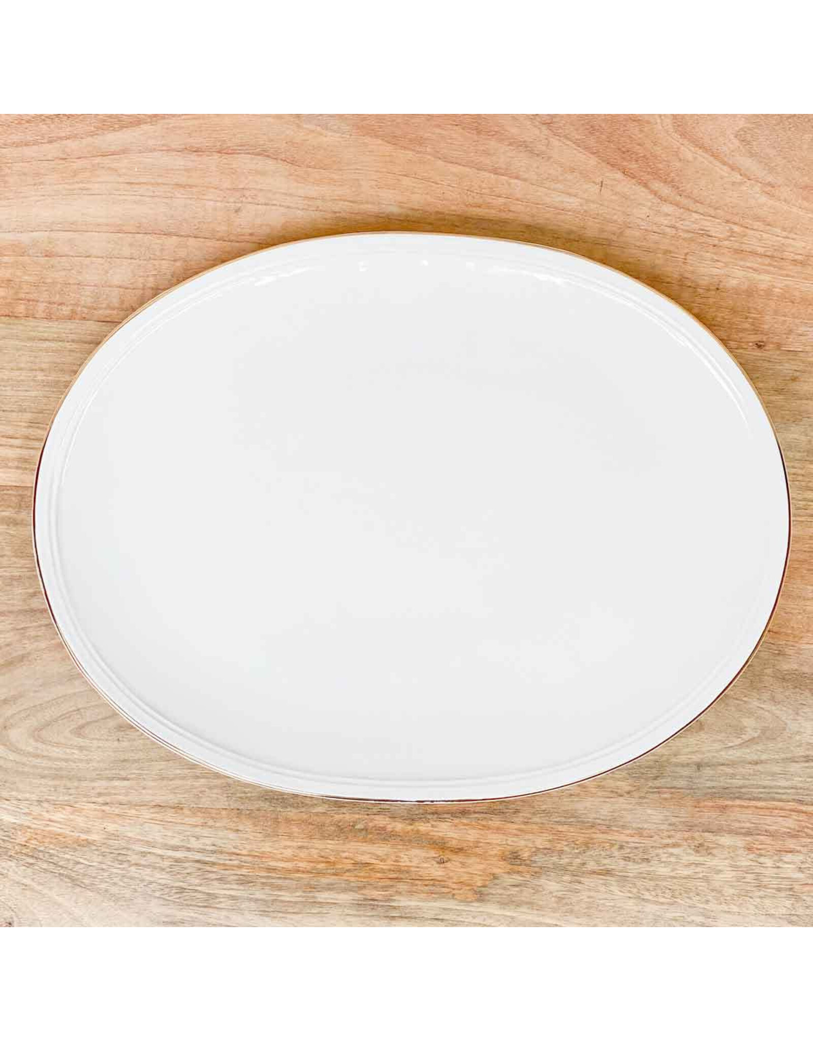 The Royal Standard Classic Rim Platter 16x12