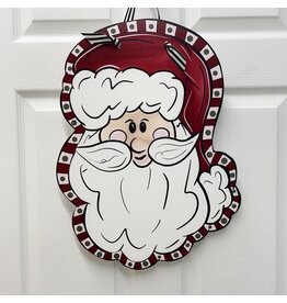 Allison Santos Art Santa Door Hanger
