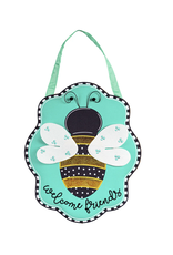 Evergreen Enterprises Buzzing Bee Welcome Door Décor