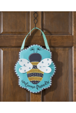 Evergreen Enterprises Buzzing Bee Welcome Door Décor