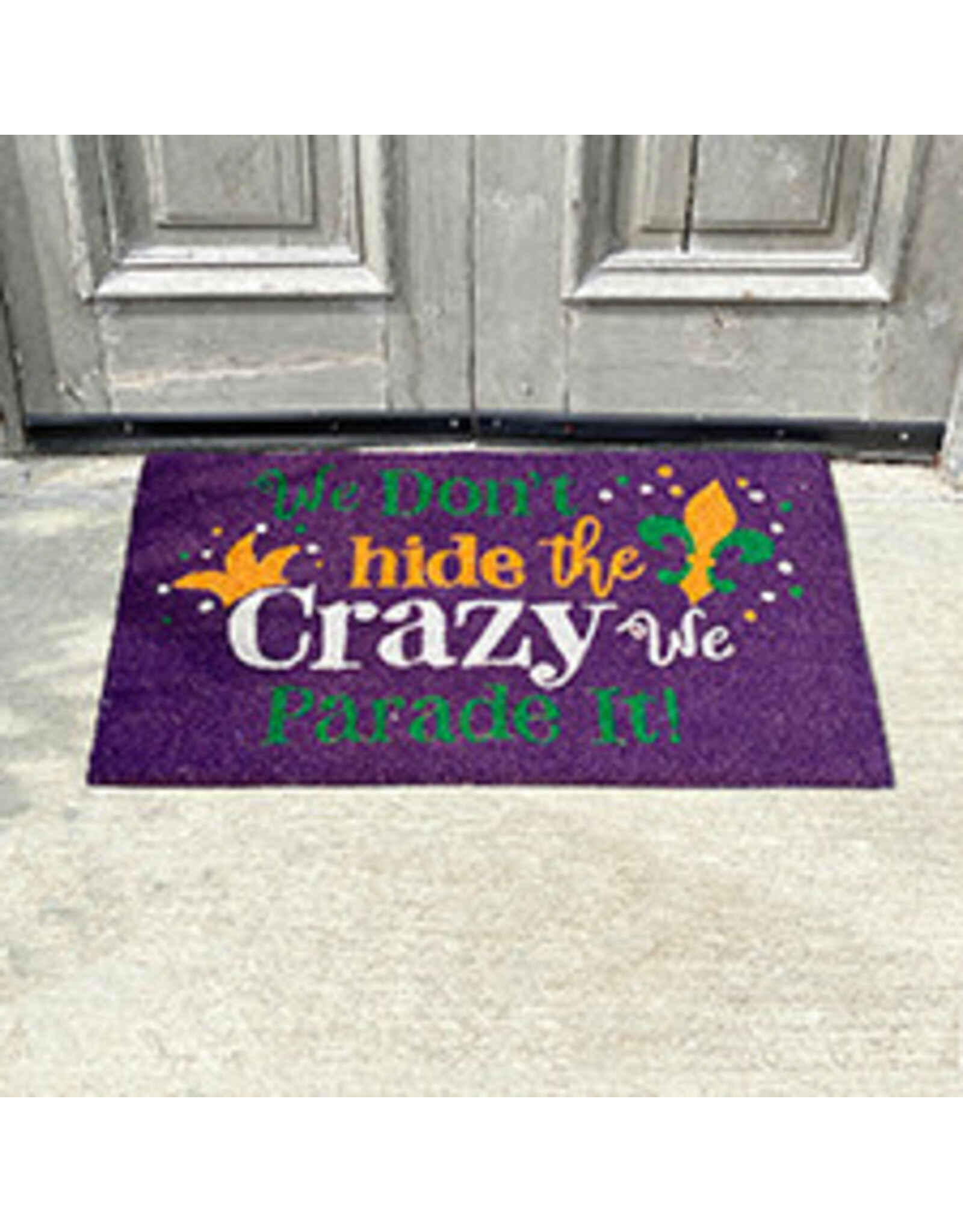 The Royal Standard Hide The Crazy Coir Door Mat