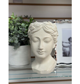 Raz Imports 8.5 Goddess Head Planter