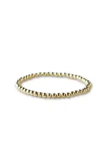 Lenny & Eva/Faire Gold Beaded Bracelets - 4mm