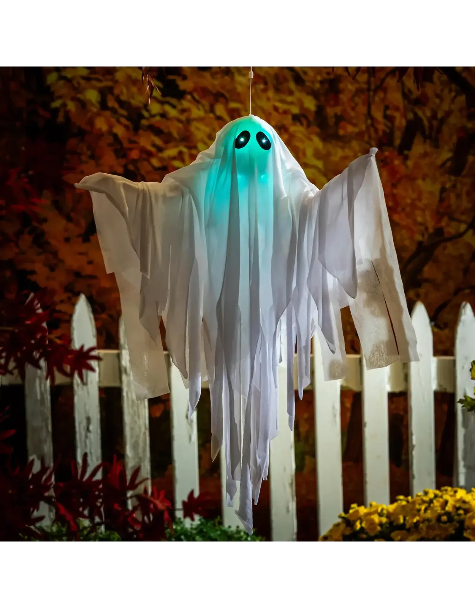 Evergreen Enterprises Animated Floating Ghost w/ Color-Changing Lights