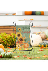 Evergreen Enterprises Grateful Gatherings Suede Garden Flag