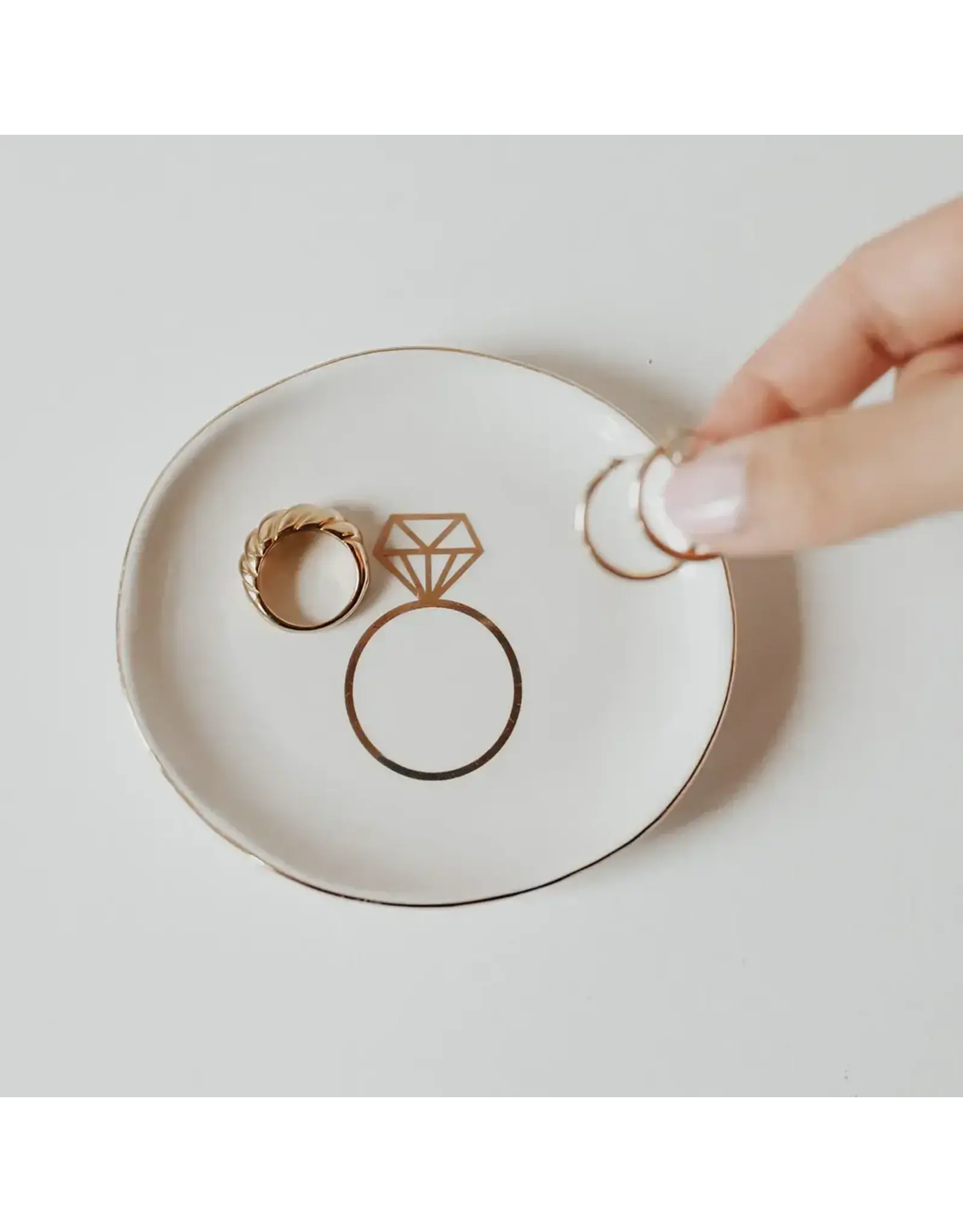 Sweet Water Decor Engagement Ring Jewelry Dish