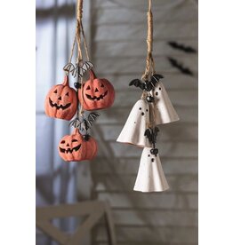 Mud Pie Ghost Halloween Wind Chime