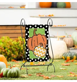 Evergreen Enterprises Sassy Pumpkins Burlap Garden Flag