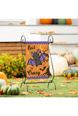 Evergreen Enterprises Gone Batty Applique Garden Flag