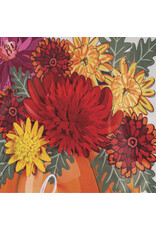 Evergreen Enterprises Mums and Pumpkin Applique Garden Flags
