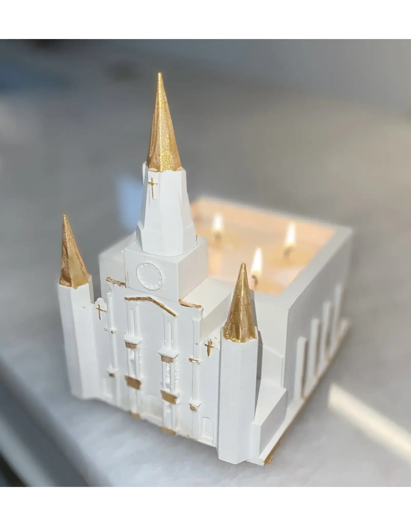 Boujee Nola Coquette Cathedral Candle - 11oz