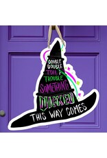 Art By Allie WICKED Witch Hat Door Hanger
