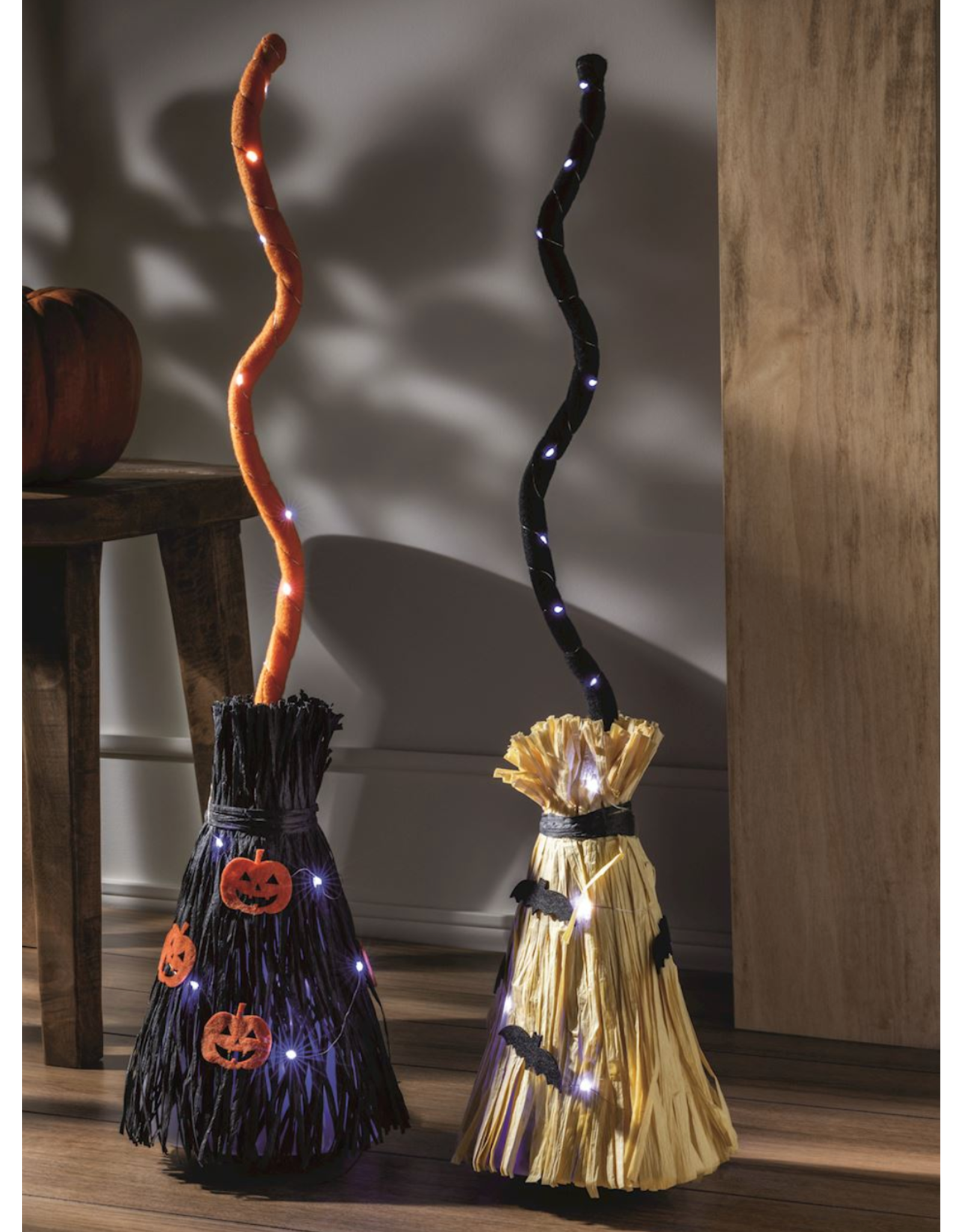 Mud Pie LED Sound Motion Broom