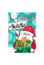 Evergreen Enterprises North Pole Welcome Burlap Garden Flag