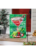 Evergreen Enterprises Have A Cup Of Cheer Applique Garden Flag