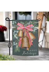 Evergreen Enterprises Golden Bells Applique Garden Flag