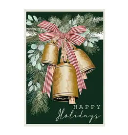 Evergreen Enterprises Golden Bells Applique Garden Flag