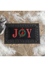 Evergreen Enterprises Joy to the World Wreath Sassafras Switch Mat