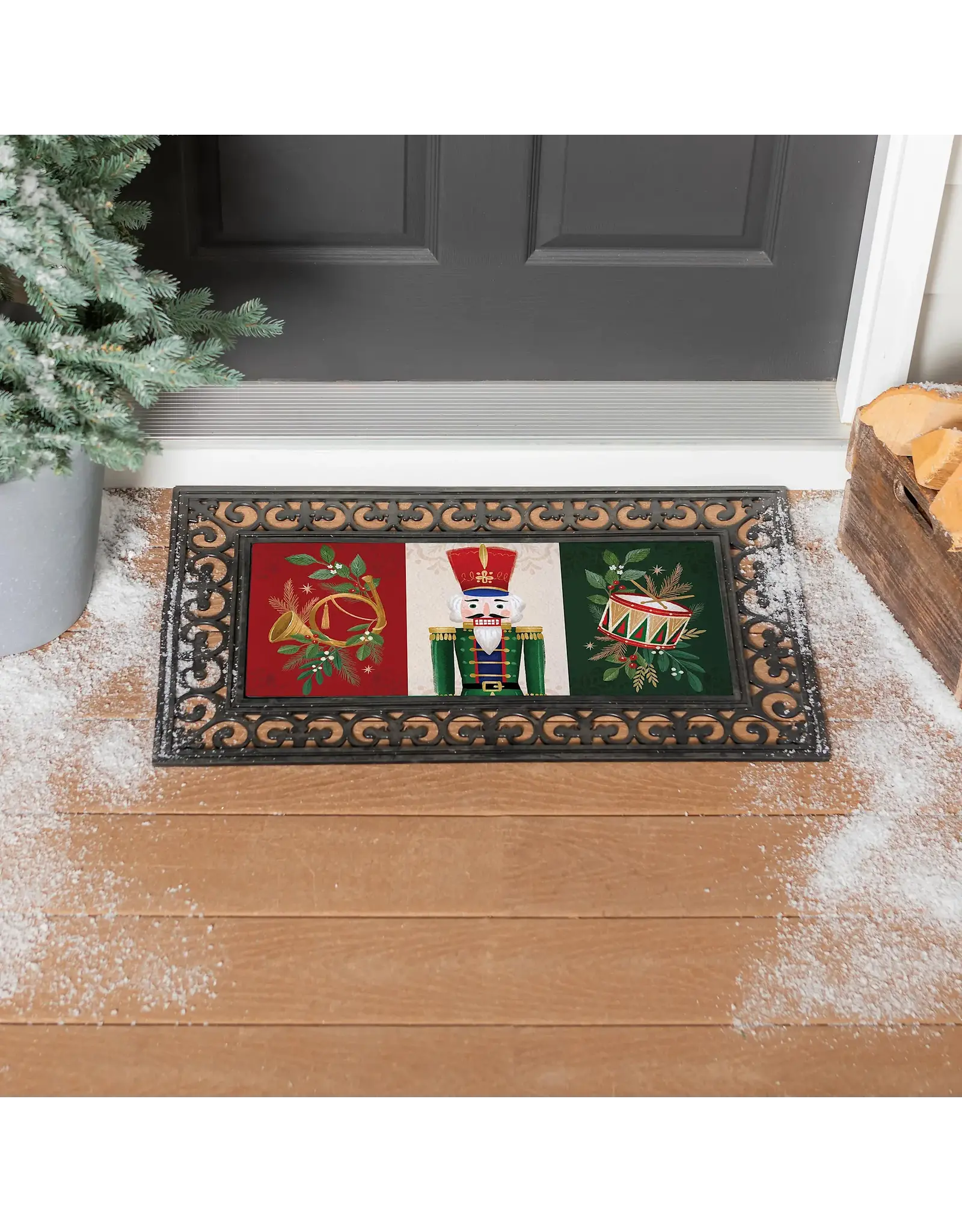 Evergreen Enterprises Joyful Traditions Sassafras Switch Mat