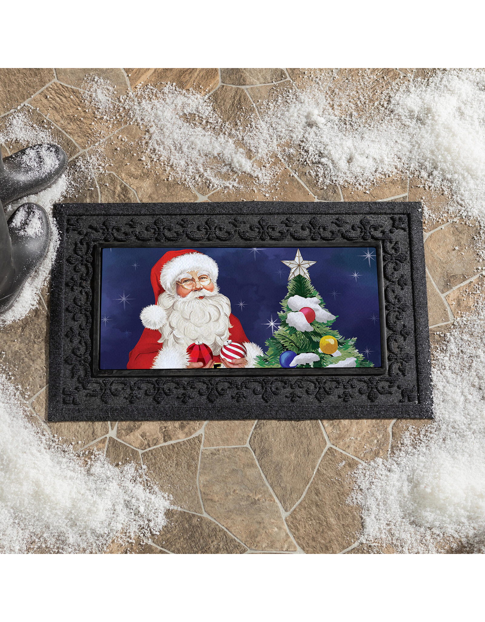 Evergreen Enterprises Traditional Santa Sassafras Switch Mat