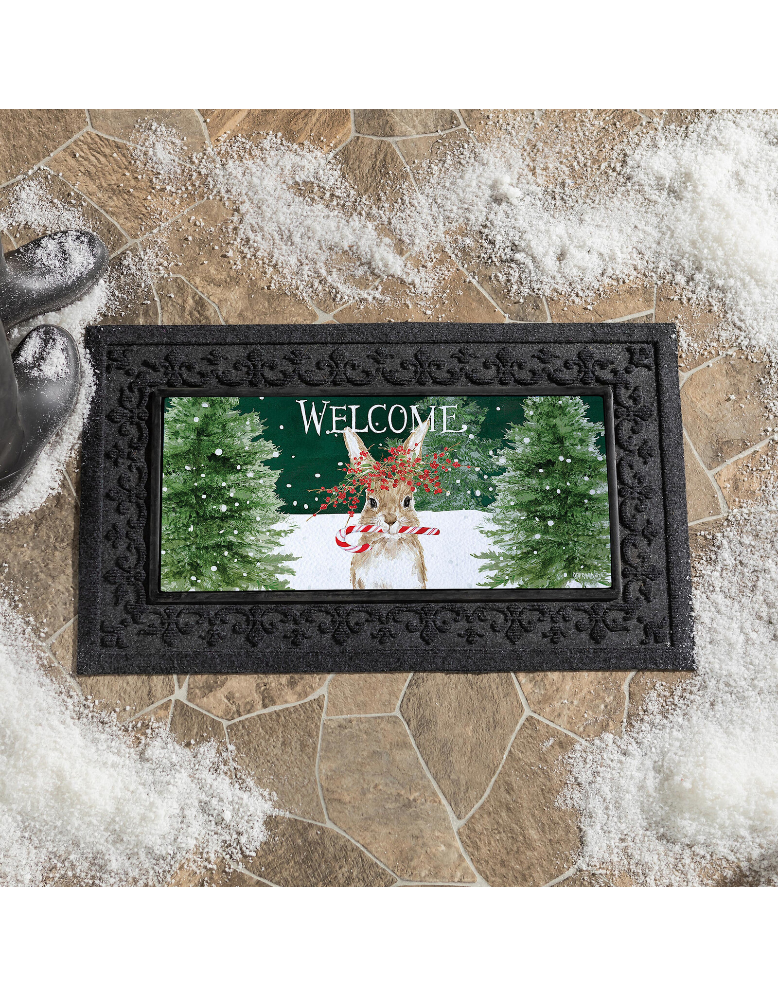 Evergreen Enterprises Candy Cane Rabbit Sassafras Switch Mat
