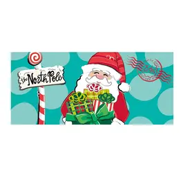 Evergreen Enterprises North Pole Welcome Sassafras Switch Mat