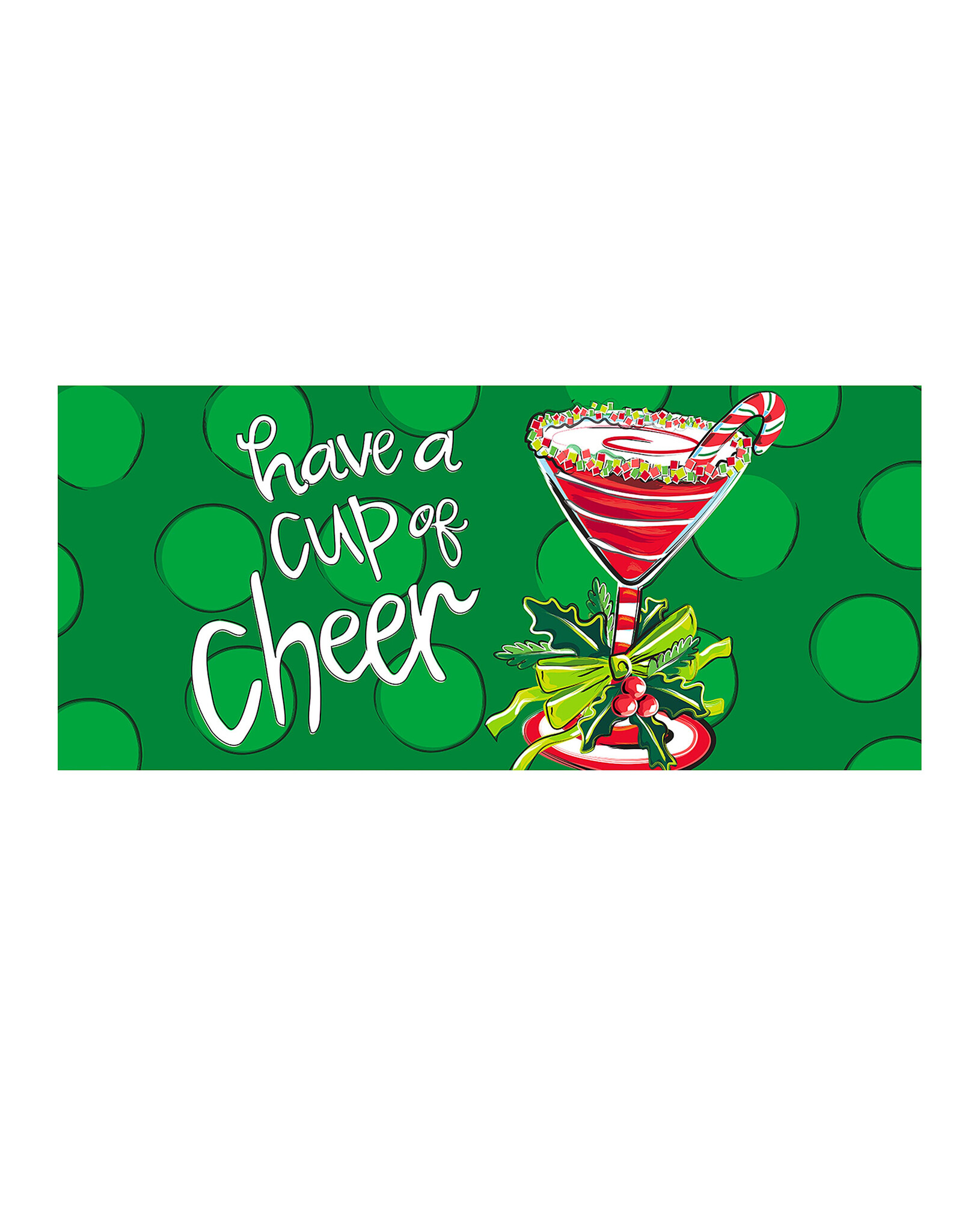 Evergreen Enterprises Have A Cup Of Cheer Sassafras Switch Mat