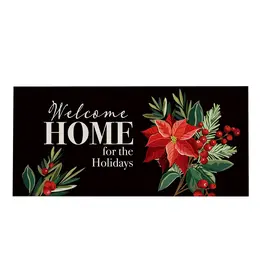 Evergreen Enterprises Welcome Home For The Holidays Sassafras Switch Mat