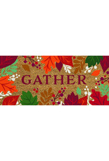 Evergreen Enterprises Gather Fall Leaves Flocked Coir Sassafras Switch Mat