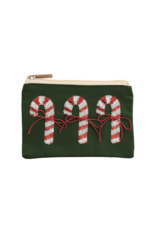 Mud Pie Christmas Sequin Zip Pouches