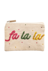 Mud Pie Christmas Sequin Zip Pouches