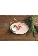 Mud Pie Snowman Tray & Dip Set