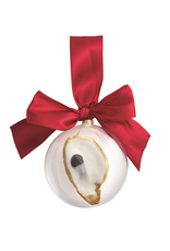Mud Pie Flat Glass Oyster Ornaments