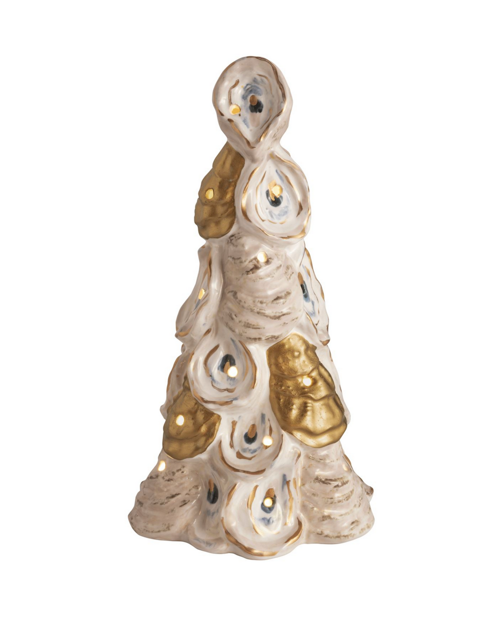Mud Pie Large Oyster Light Up Tree