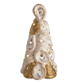 Mud Pie Medium Oyster Light Up Tree